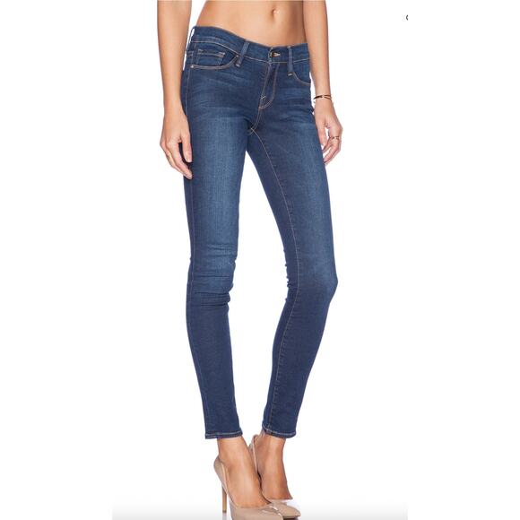 Frame Denim Le Skinny de Jeanne in Columbia Road Jeans Size 29 - Picture 1 of 12